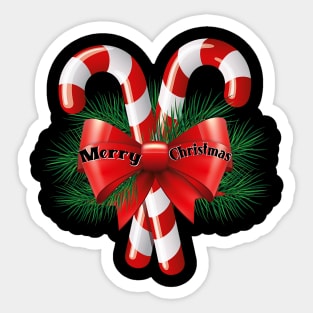 Merry Christmas Matching Christmas Sticker